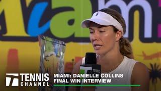 Danielle Collins Talks About What Her Miami Open Title Means | Miami Open Final