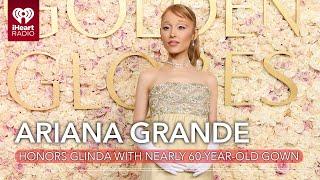 Ariana Grande Honors Glinda With Nearly 60-Year-Old Gown | Fast Facts