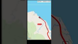 MEDAN - BANDA ACEH #jalanjalan #indonesia #jalandarat #map #tour #travel #rute