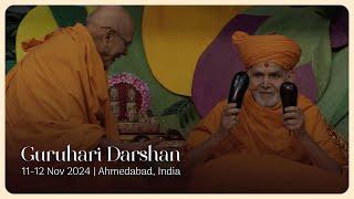 Guruhari Darshan, 11-12 Nov 2024, Ahmedabad, India