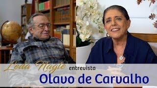 COM A PALAVRA O PROFESSOR E FILÓSOFO OLAVO DE CARVALHO | LEDA NAGLE