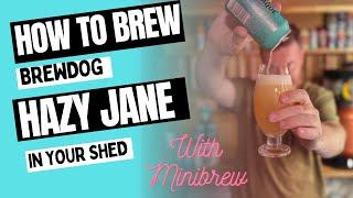 Ik heb Brewdog Hazy Jane Beer gebrouwen - Thuisbrouwen met Minibrew.