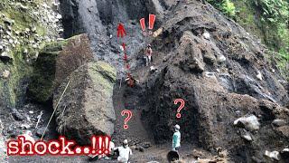 Always be careful when mining sand under cliffs that are prone to landslides