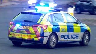 Lancashire Constabulary Skoda Scala responding!