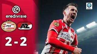 De Jong mit Doppelpack! PSV zeigt Comeback-Qualitäten | PSV Eindhoven - AZ Alkmaar