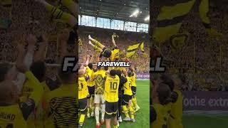 MARCO REUS BOUGHT BEER FOR ALL DORTMUND FANS AT HIS FAREWELL MATCH  #football #sad #shorts