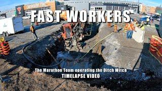 Fast Workers  -  watch the Marathon Tunnelling Team work in a time-lapse video  4K