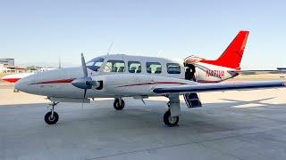 #66 Flying a 1983 Piper Chieftain to Corona Airport