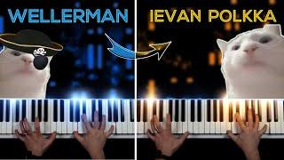 Wellerman vs Ievan Polkka! PIANO BATTLE