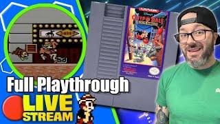 Chip N' Dale Rescue Rangers NES | Live Stream Russ Lyman