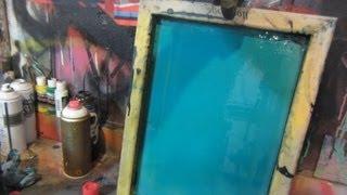 How To Apply Photo Emulsion To a Silk Screen