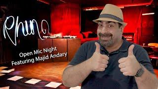 Open Mic Night Amateur Comedian Majid Andary at the Rhino Room