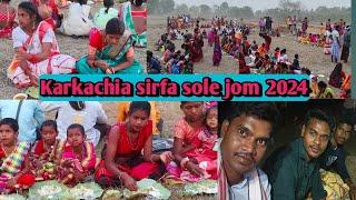 karkachia sirfa sole jom//Jil jom 2024 // daily vlog // santali vlog video// Lembho Murmu official