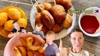 Street food in the Philippines/ trying to cook in Russia