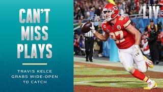 Chiefs Close the Gap w/ Wide-Open TD to Travis Kelce | Super Bowl LIV