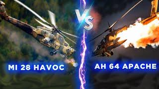 Mi-28 vs Ah-64 [Military Comparison]