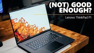 Lenovo ThinkPad P1 (Gen7) - slower than before, but a better laptop overall?