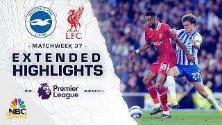 Brighton v. Liverpool | PREMIER LEAGUE HIGHLIGHTS | 5/19/2025 | NBC Sports