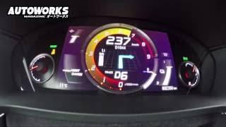 0-250 km/h • Launch Control Wet Condition • HONDA NSX 2016 (Autoworks Magazine )