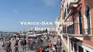 WALKING: Venice, Italy- San Marco District (Venetian Lagoon, Piazza San Marco)