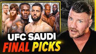 BISPING picks UFC Saudi Arabia: Adesanya vs. Imavov (BREAKDOWN & PREDICTIONS)