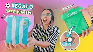 CAMISA de FUTBOL ️ Regalos para Papa  FÁCIL + Personalizado + con Cerveza ️ Craftingeek