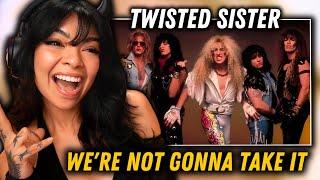 THIS ENERGY!? | First Time Hearing Twisted Sister - "We're Not Gonna Take It" | REACTION