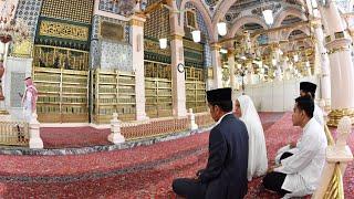 Presiden Jokowi Ziarah Makam Rasulullah SAW, Madinah, 15 April 2019