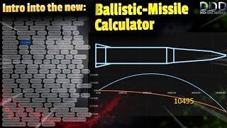 Design your own missile: Ballistic-Missile-Calculator