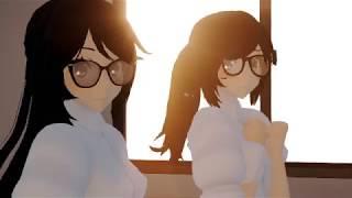 MMD X MMD Friend Gang School Prank time! ray test effect