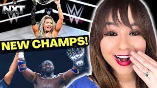 OBA FEMI & GIULIA WIN NXT CHAMPIONSHIPS, THE ROCK APPEARS ON NXT!