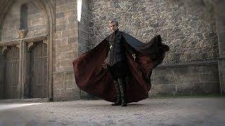 Peter Capaldi's heavy leather costume - The Musketeers - BBC