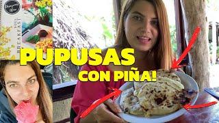 PUPUSAS con PIÑA (hawaiana) - Alma de Montaña PLANES de Renderos El Salvador