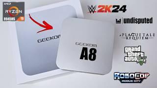 Powerful GEEKOM A8 Mini Gaming PC Review - RYZEN 9 (8945HS) - Any Good?