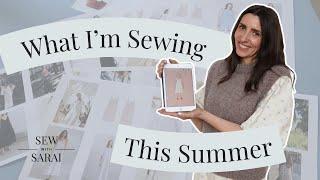 Everything I'm Planning to Sew This Summer – Watch my ENTIRE Design Process, Step-by-Step!