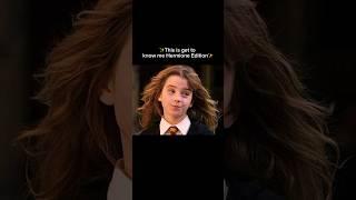 This is get to know me Hermione Granger edition  #harrypotter #hermionegranger