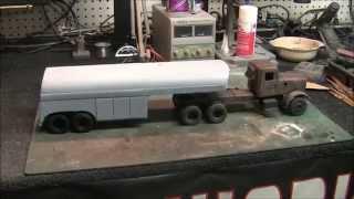 Building The Duel Truck Pt 2 - Scratch Building The Tanker Trailer