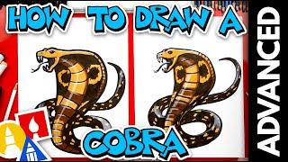 How To Draw A Snake - Cobra - Advanced