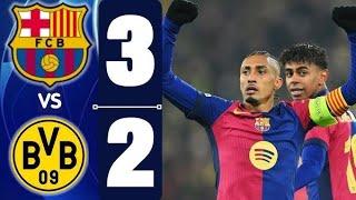 Barcelona vs Borussia Dortmund 3-2 | All Goals & Highlights 24/25 | Full Highlights