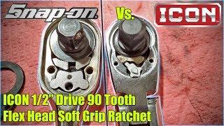 Harbor Freight ICON 1/2" Drive 90 Tooth Flex-head Ratchet