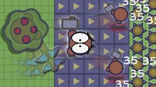 Moomoo.io HUGE BOOST TRAP TROLLING! INVISIBLE BUSH WHACKS PLAYERS INTO SPIKED DEATH! | Moomoo.io