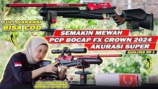 REVIEW & TES AKURASI SENAPAN ANGIN PCP BOCAP FX TERBARU 2024 SEMAKIN MEWAH AKURASI NITIK POLL!!