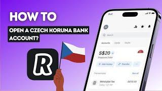 How to open a Czech koruna bank account on Revolut?