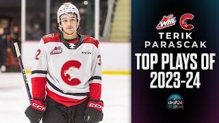 2024 NHL Draft Highlight Reel – Terik Parascak