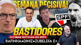 SPFC AGITADO | SEMANA PROMETE! DORIVAL; DINIZ | RAFINHA | ZUBELDÍA E+ NOTÍCIAS DO SÃO PAULO!