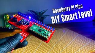 How to make a Smart Level Indicator with Raspberry Pi Pico and MPU6050 #mpu6050 #level