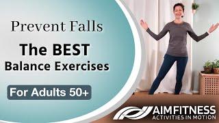 Fall Prevention Exercises: Week 1-Improve Your Balance | For Seniors & Adults 50+