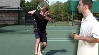 Tennis Lesson: Forehand Step 2 - Take Your Racket Back