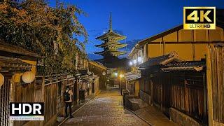 【4K HDR】Walk in Kyoto around Kiyomizu-dera at Sunset (清水寺散歩) - Summer 2022