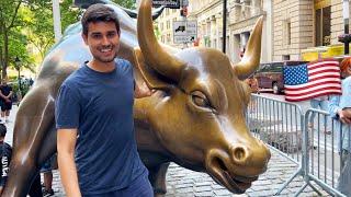 Riding the Big Bull at Wall Street